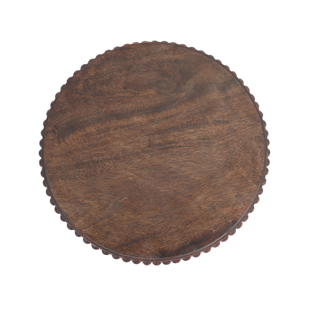 WOODEN CAKE STAND