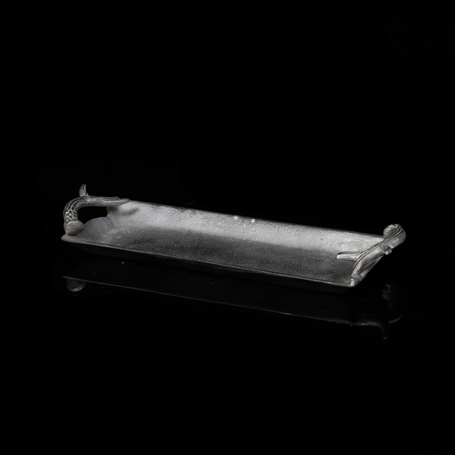 Silver Aluminium Tray